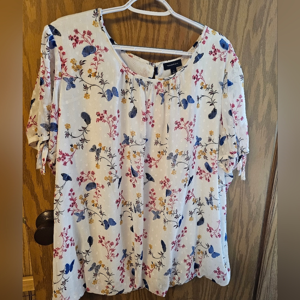 Floral Print Women's Top
